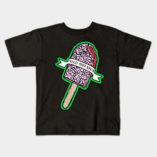 Freeze Your Brain Popsicle Kids T-Shirt